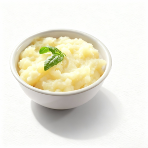 طبق بطاطس مهروسة بالزبدة