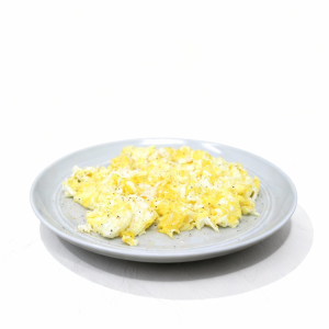 بيض مقلي بالزبدة