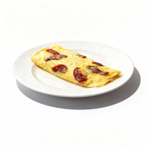 طبق بيض بالبسطرمة